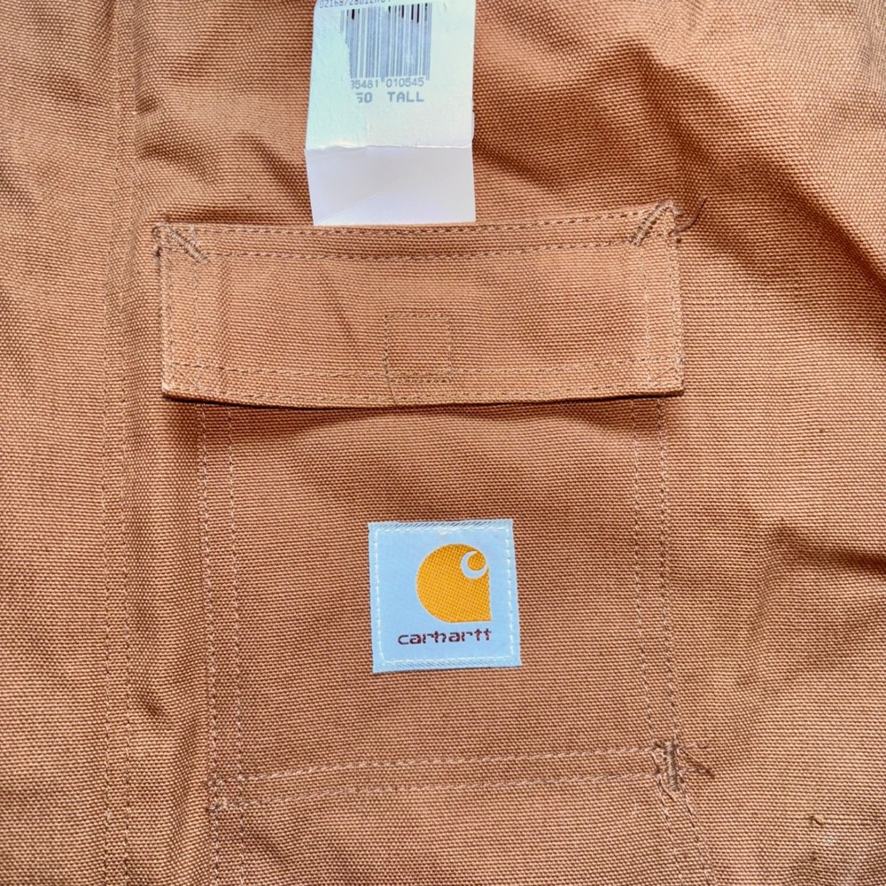 Carhartt‎ Men's Firm Duck New Coat Insulated Jacket Lined Men's 50 Tall Vintage - Picture 2 of 5
